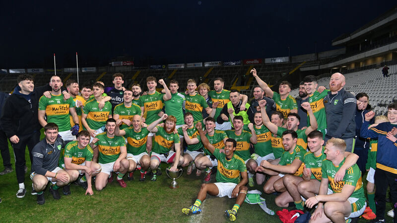 Liam Wall and Padraig Berhanu fire Kilmurry to Junior A glory against Cobh