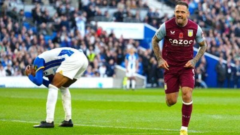 Danny Ings double helps Aston Villa beat Brighton to claim first away league win