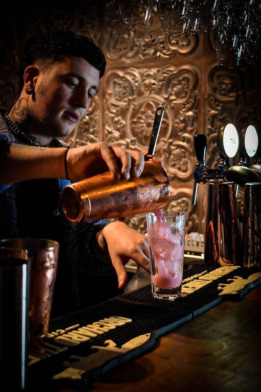 The Liberty Bar on South Main Street has reopened after being closed during the pandemic, with two new unique spaces, 'Downstairs' and 'Resistance'. The Liberty Bar on South Main Street has reopened after being closed during the pandemic, with two new unique spaces, 'Downstairs' and 'Resistance'.