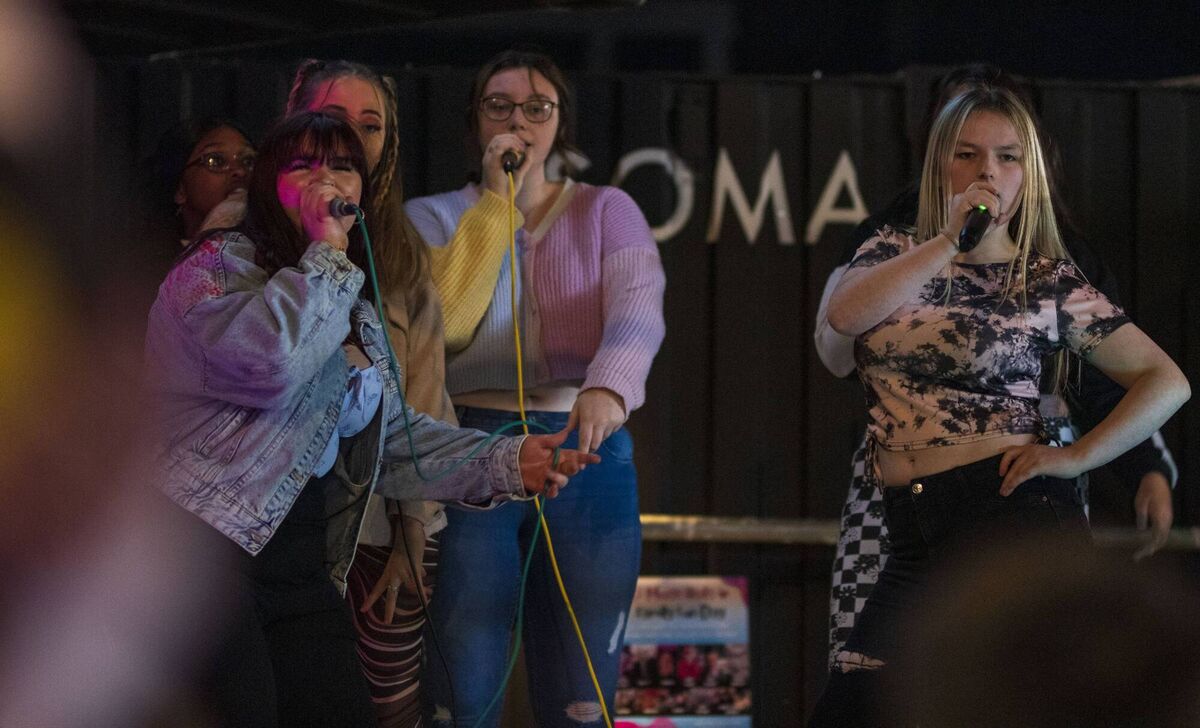 Misneach performing at Music Heals.	Picture: Wayne J. Forde