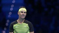 Rafael Nadal’s ATP Finals hopes all but over after loss to Felix Auger-Aliassime