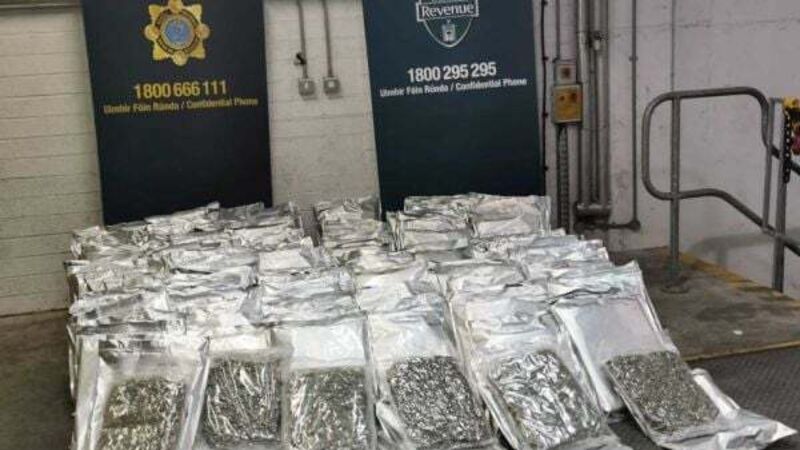 Man arrested as gardaí seize €2m worth of cannabis in Dublin