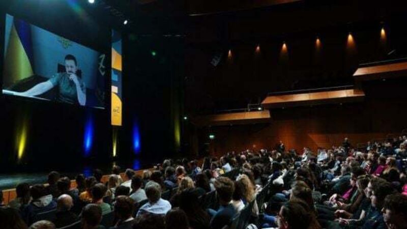 'Take care of your freedom', Zelenskiy says in address to Irish students