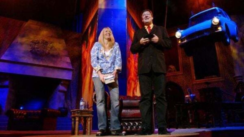 Stephen Fry urges calm in debate over JK Rowling and trans issues