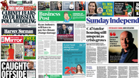 What the papers say: Sunday's front pages