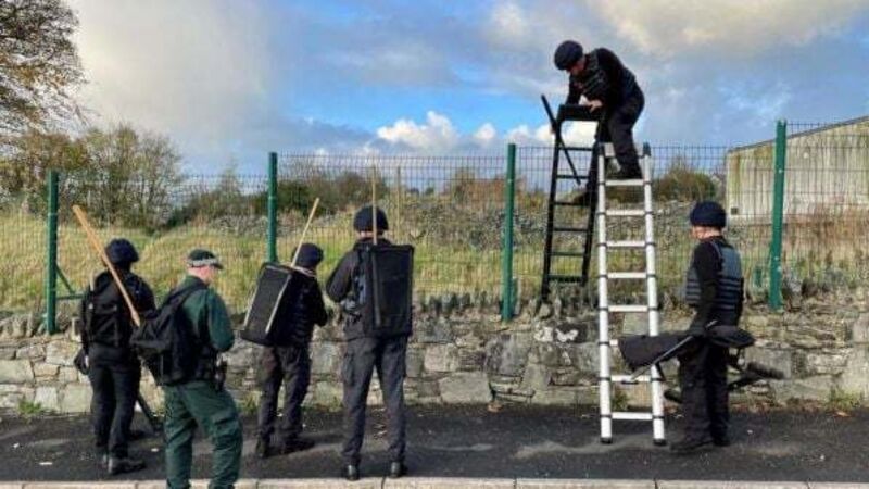 Four men arrested over attempted murder of police released after questioning Four men arrested over attempted murder of police released after questioning
