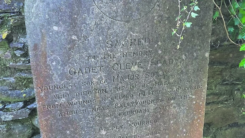 Mystery of British soldier buried in old Cork church