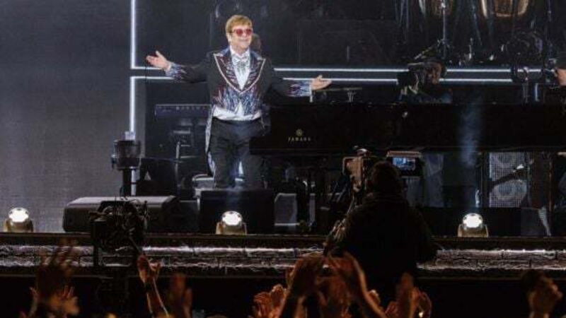 Elton John thanked for ‘the performance of a lifetime’ after final US show