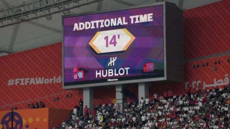 World Cup games going the distance after Fifa directive to maximise playing time