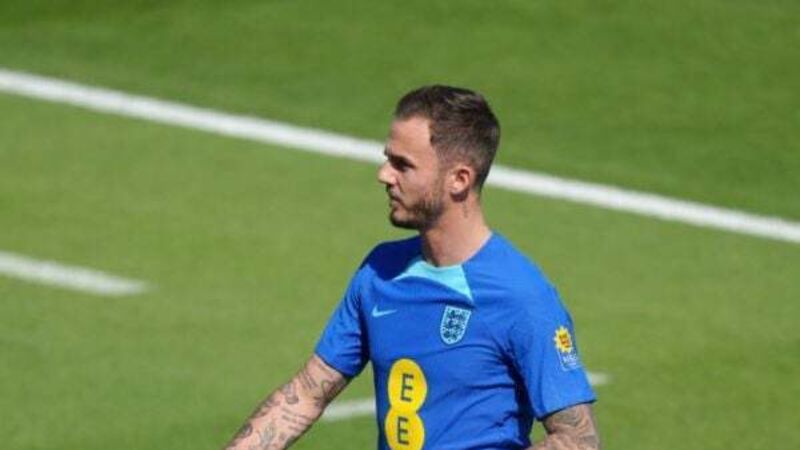 James Maddison remains absent from England training following knee injury James Maddison remains absent from England training following knee injury
