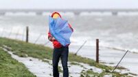Wind warning issued for four western counties