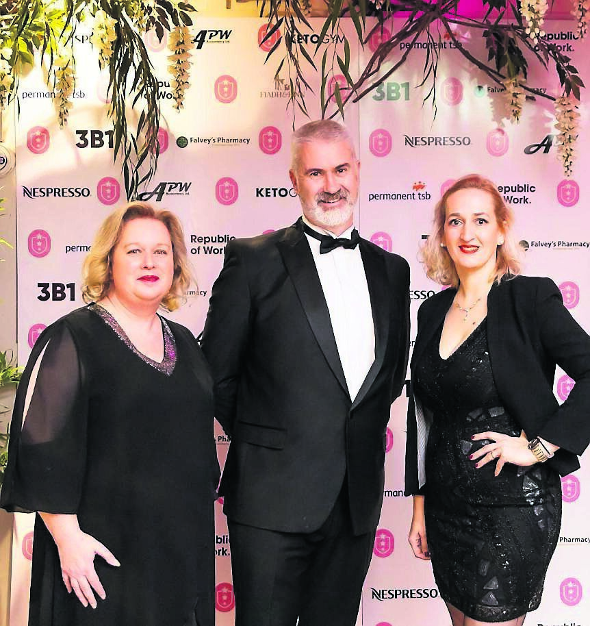 Martina Casey, Ivan Mcutcheon (judge) and Bojana Vilhelm at The Female Founder Awards . Martina Casey, Ivan Mcutcheon (judge) and Bojana Vilhelm at The Female Founder Awards .