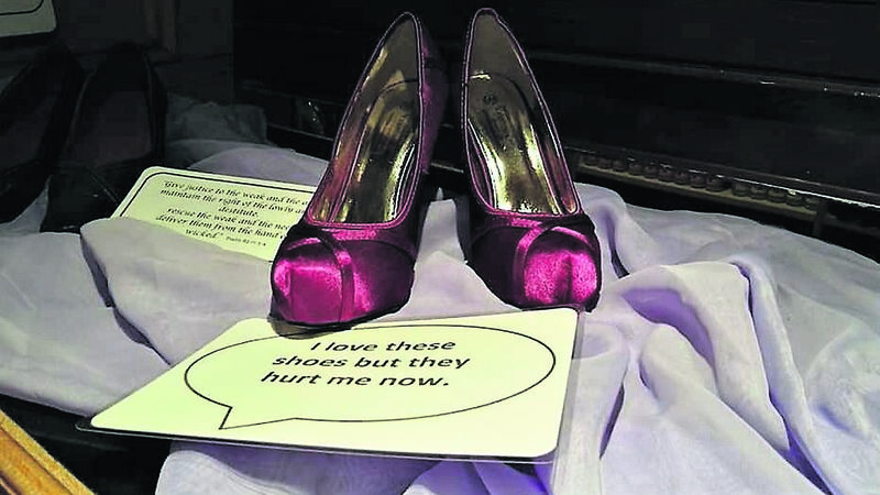 Sole survivors: Art highlights domestic abuse
