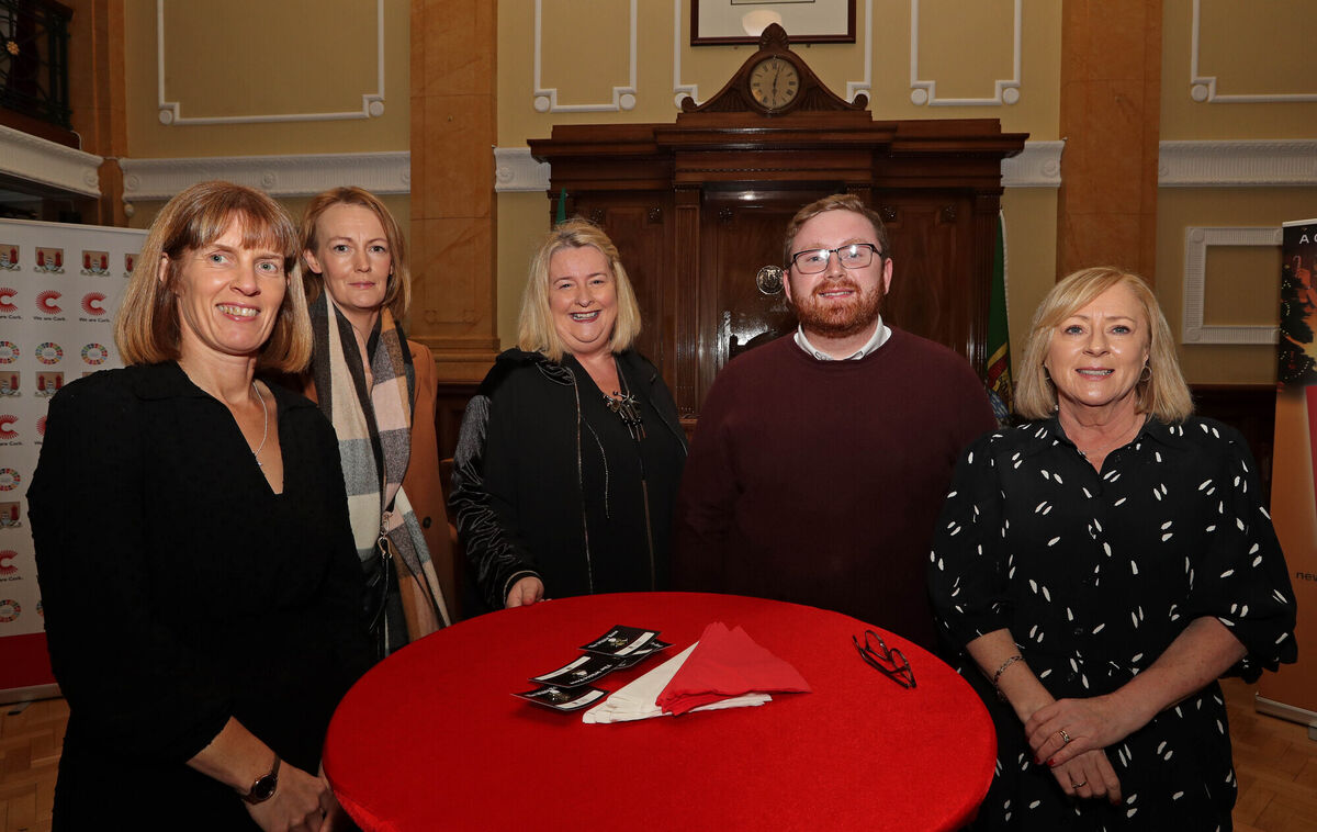  Carla James, Sinead Healy, Caroline Counihan, James Murphy and Valerie Deane, all. Picture: Jim Coughlan.