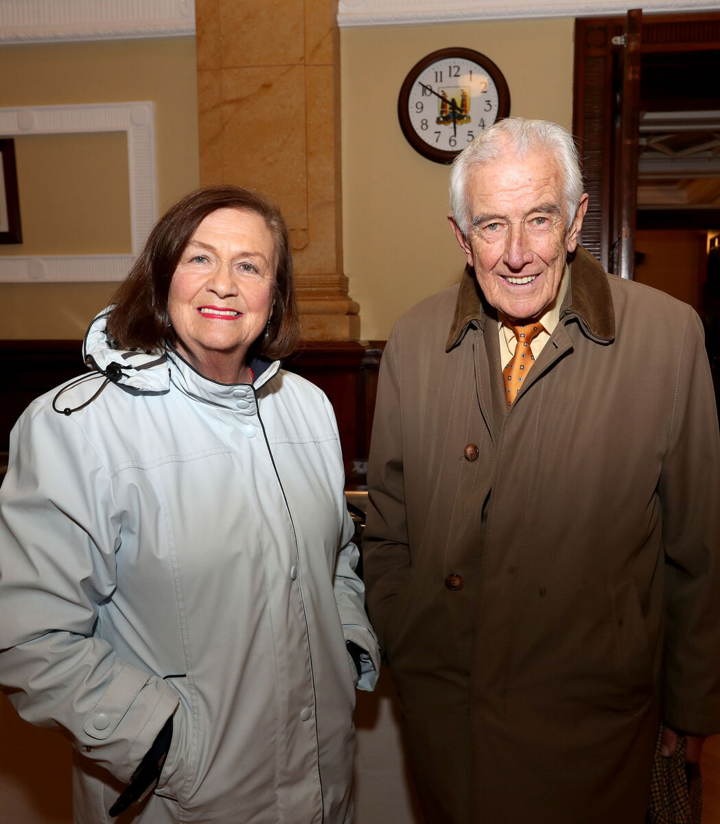  Former Lords Mayor, Mary Shields and Donal Counihan. Picture: Jim Coughlan.