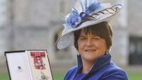 Arlene Foster takes seat in UK House of Lords