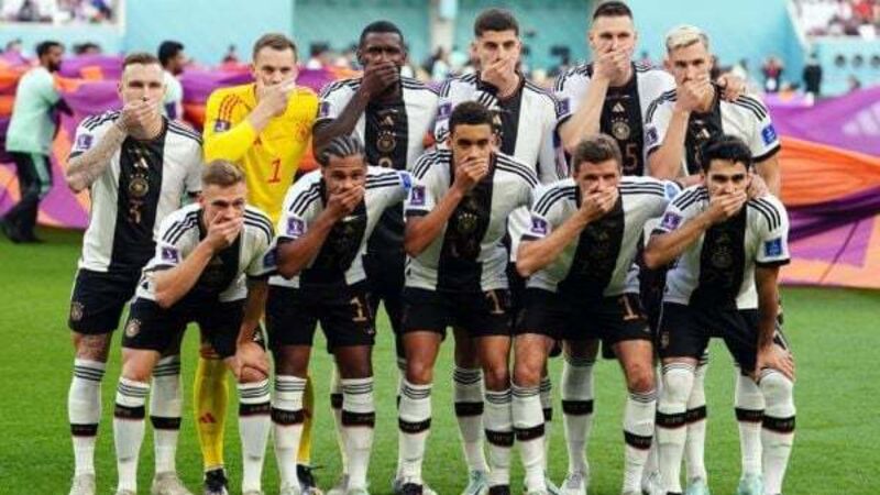 Germany to avoid Fifa punishment over covered mouths protest at World Cup