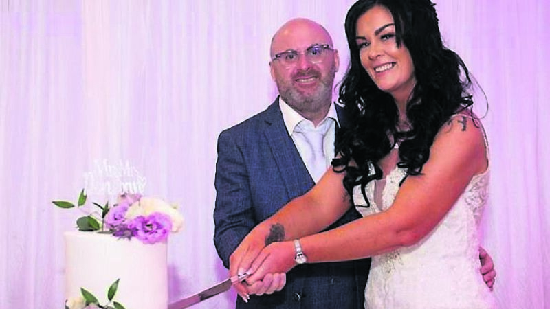 Covid ordeal led to Glen couple walking down the aisle Covid ordeal led to Glen couple walking down the aisle