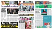 What the papers say: Sunday's front pages