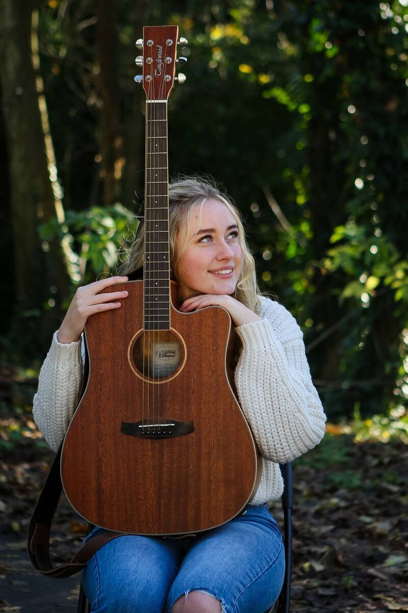 Singer Ciara Kirby from Cork.