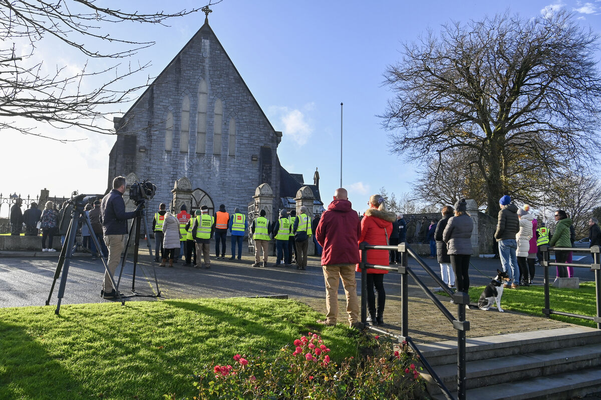  The memorial celebration for the late Vicky Phelan at the Church of the Assumption, Mooncoin, Kilkenny. Picture Dan Linehan