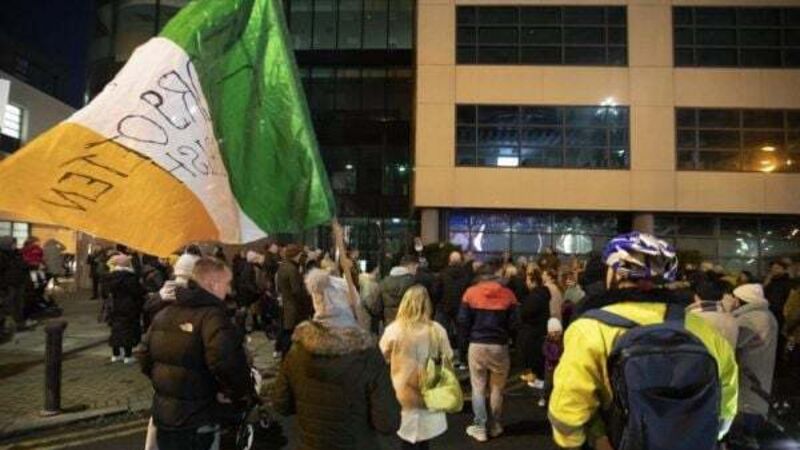 East Wall asylum seeker protests 'hijacked' by far-right groups, TD says East Wall asylum seeker protests 'hijacked' by far-right groups, TD says
