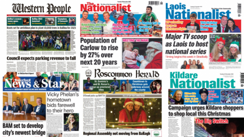 What the local papers say: A local Bafta win; Vicky Phelan's final farewell What the local papers say: A local Bafta win; Vicky Phelan's final farewell