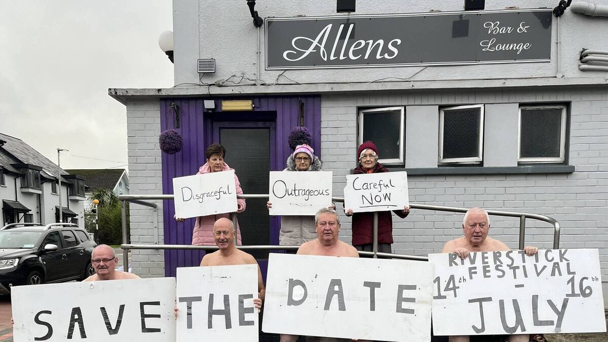 Baring all to help raise funds for local festival in County Cork