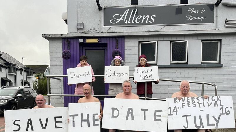 Baring all to help raise funds for local festival in County Cork