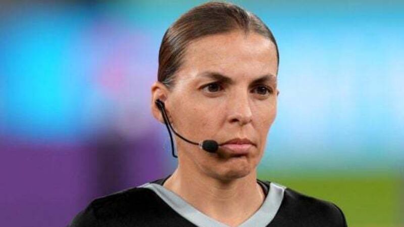 Stephanie Frappart becomes first female referee to officiate World Cup game