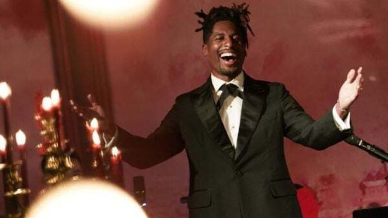 Jon Batiste performs at US president Joe Biden’s first state dinner Jon Batiste performs at US president Joe Biden’s first state dinner