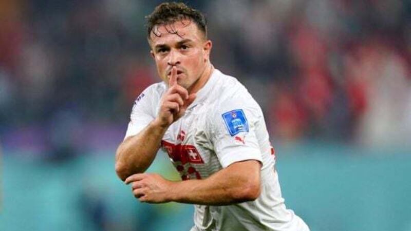 Switzerland edge Serbia in goalfest to reach last-16
