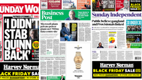 What the papers say: Sunday's front pages