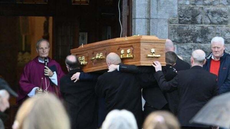 Funerals held for two men killed in Co Monaghan as gardaí probe potential link