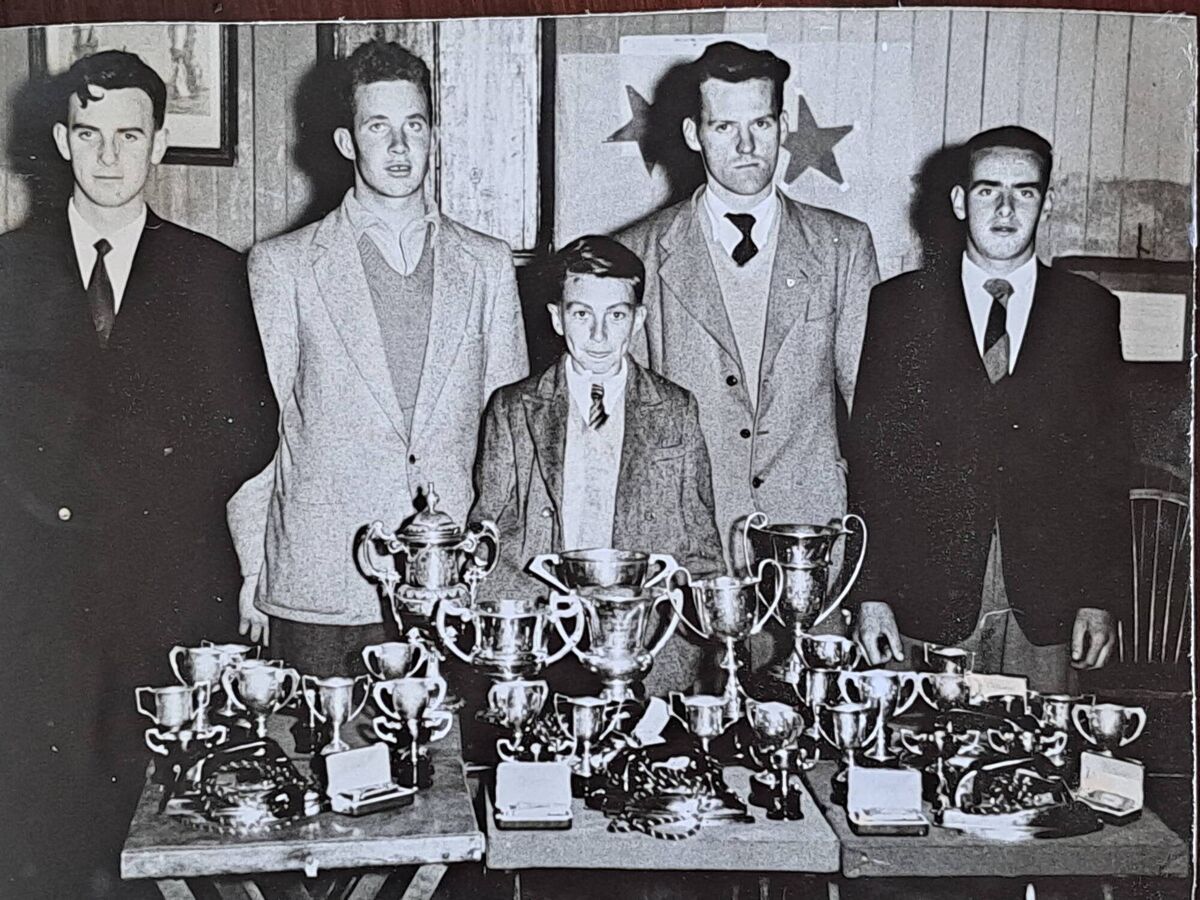 The 1957 Passage Junior rowing crew which went unbeaten for the whole season The 1957 Passage Junior rowing crew which went unbeaten for the whole season