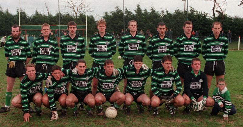 The Douglas team before the first game against Castletownbere in 1997. Picture: Des Barry The Douglas team before the first game against Castletownbere in 1997. Picture: Des Barry