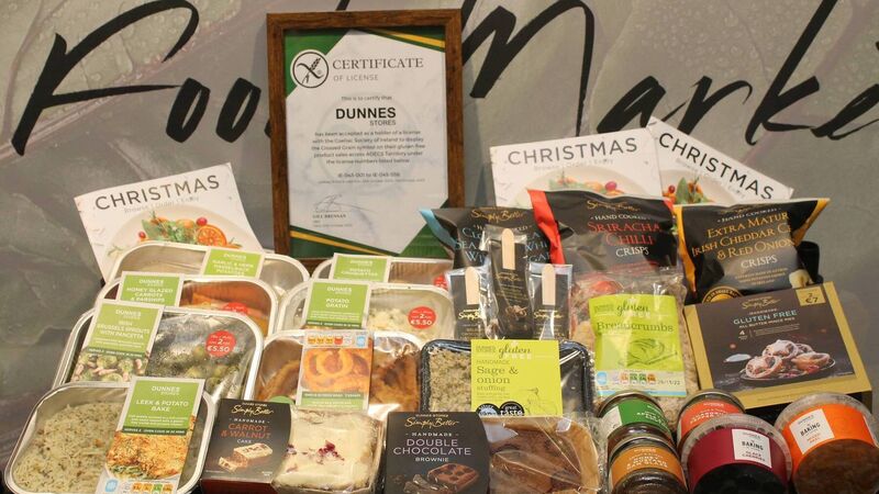 Dunnes Stores secure Crossed Grain Trademark certificate for own brand gluten-free products Dunnes Stores secure Crossed Grain Trademark certificate for own brand gluten-free products