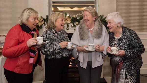 (Left to right): Margaret O"Donovan, Mary Dineen, Margaret Murphy and Ann Baily at a past Women's Little Christmas Sparkling Afternoon Tea event in aid of Cork Simon Community. (Left to right): Margaret O"Donovan, Mary Dineen, Margaret Murphy and Ann Baily at a past Women's Little Christmas Sparkling Afternoon Tea event in aid of Cork Simon Community.