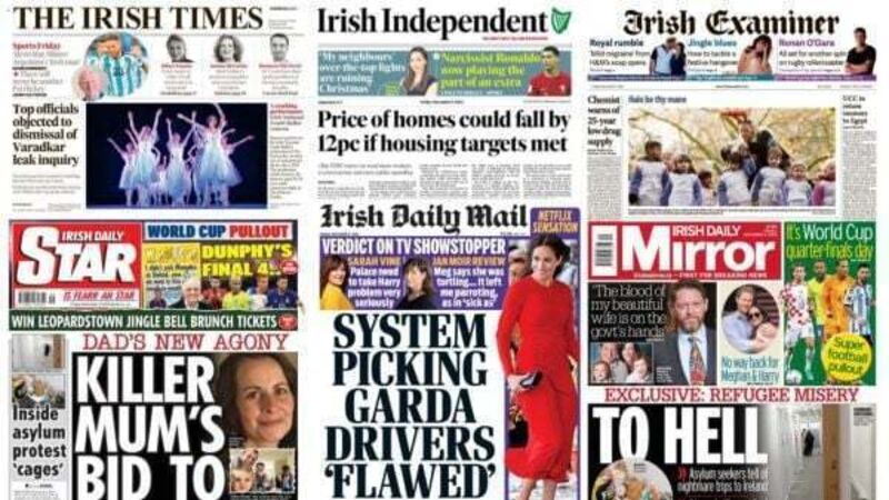 What the papers say: Friday's front pages