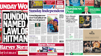 What the papers say: Sunday's front pages