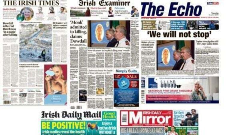 What the papers say: Tuesday's front pages What the papers say: Tuesday's front pages