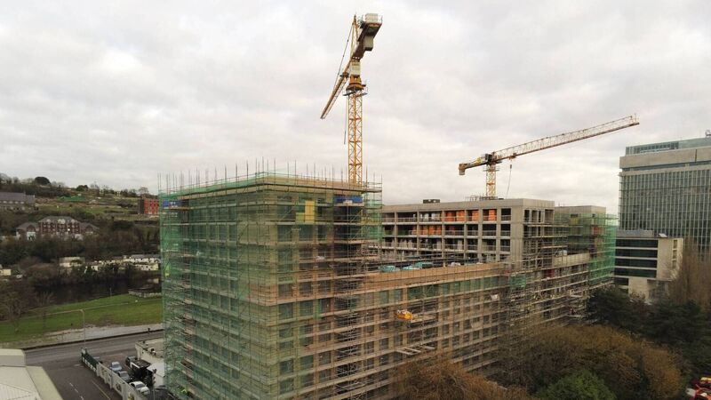 Milestone reached on large scale student accommodation project in Cork city Milestone reached on large scale student accommodation project in Cork city