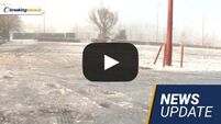 Video: Hospitals under 'unprecedented strain'; cold snap continues