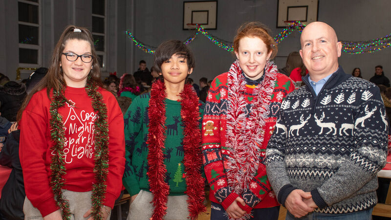 Teachers serve up over 600 Christmas dinners for pupils in Cork city secondary school