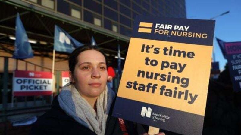 Hundreds of hospital appointments postponed in the North as nurses take part in strike Hundreds of hospital appointments postponed in the North as nurses take part in strike
