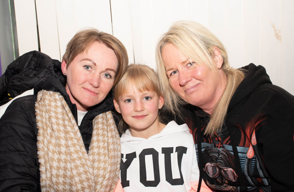 Oksana and Katya pictured with Mary O'Regan at the recent Ukrainian children Christmas Party in the Linkpoint Youth Centre in Knocknaheeny recently. Picture: Howard Crowdy Oksana and Katya pictured with Mary O'Regan at the recent Ukrainian children Christmas Party in the Linkpoint Youth Centre in Knocknaheeny recently. Picture: Howard Crowdy