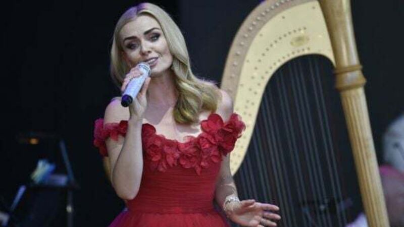 Katherine Jenkins reunited with lost luggage before singing at Pope’s concert