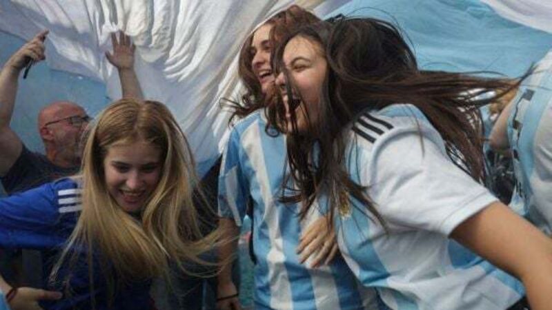 'We love this team': Argentina street party erupts after World Cup win