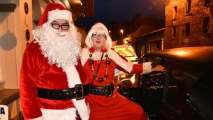 <p>Mona Best as Ms Claus. Picture: Anne Minihane</p>