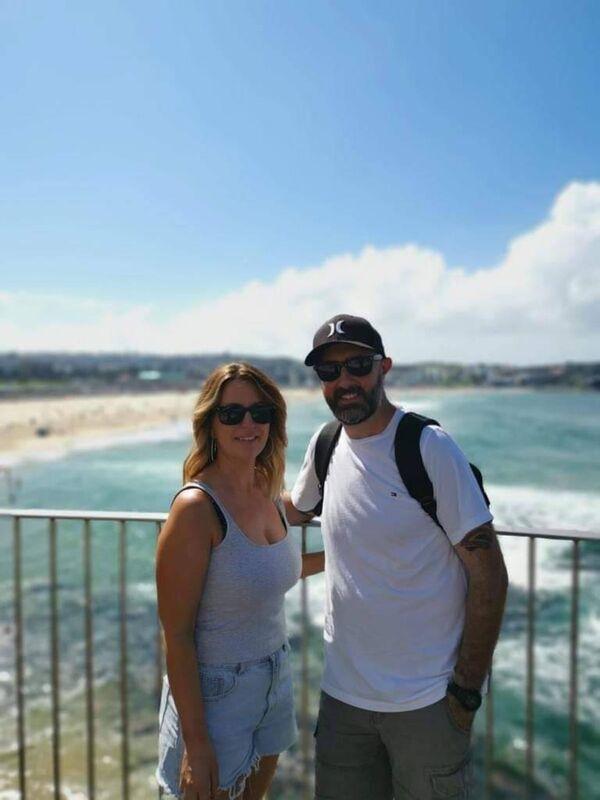 The couple now live in Sydney. The couple now live in Sydney.